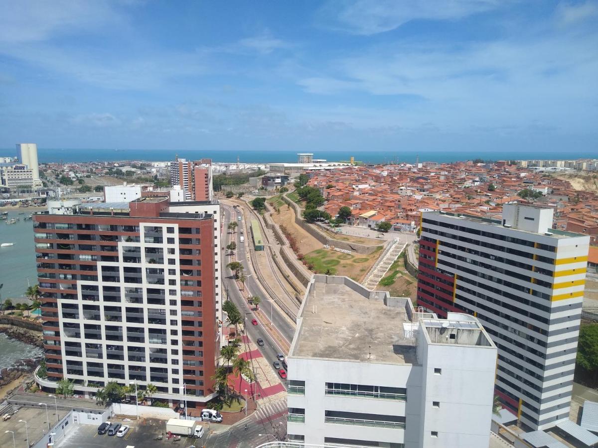 شقة Flat Na Beira Mar Mucuripe فورتاليز المظهر الخارجي الصورة