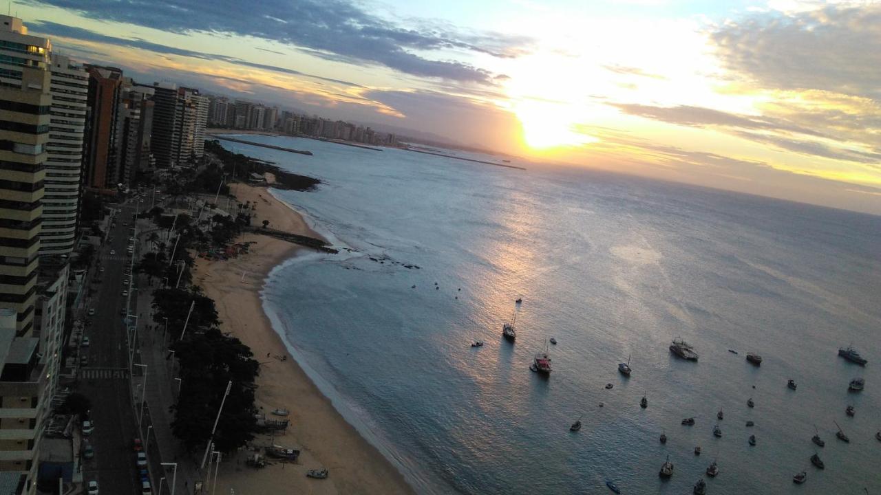 شقة Flat Na Beira Mar Mucuripe فورتاليز المظهر الخارجي الصورة